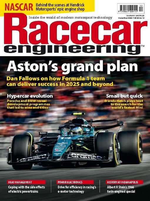 Title details for Racecar Engineering by Chelsea Magazine - Available